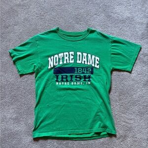 Champion Green Notre Dame Short Sleeve Tee